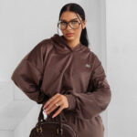 Komplet damski OLAVOGA FORM brązowy