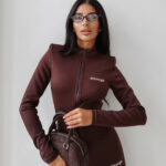 Komplet damski OLAVOGA MOCHA DESERT brązowy