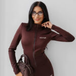 Komplet damski OLAVOGA MOCHA DESERT brązowy