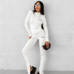 Komplet damski OLAVOGA MOCHA DESERT ecru