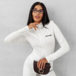 Komplet damski OLAVOGA MOCHA DESERT ecru