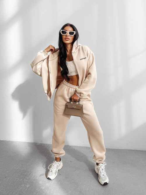 Komplet damski OLAVOGA SUMELY latte