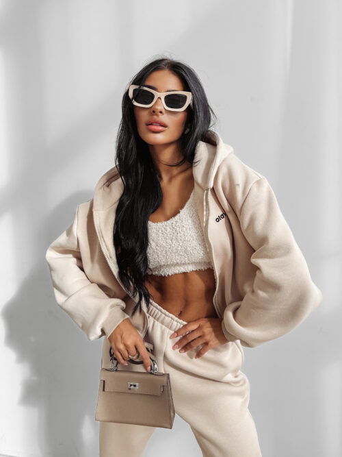 Komplet damski OLAVOGA SUMELY latte