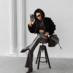 Kurtka damska OLAVOGA LANIKA czarna