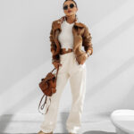 Kurtka damska OLAVOGA LENNOX karmelowa