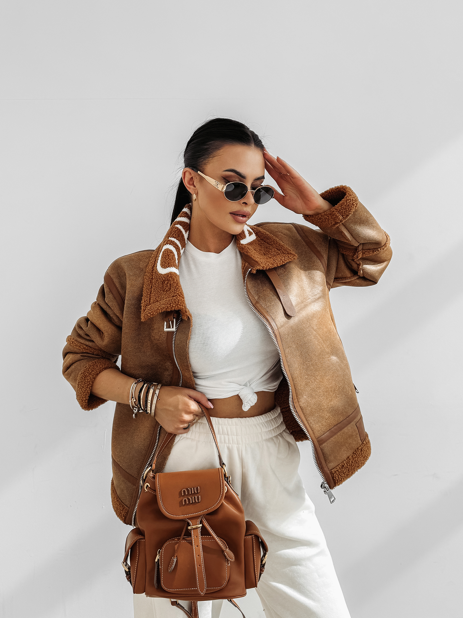 Kurtka damska OLAVOGA LENNOX karmelowa