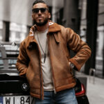 Kurtka męska OLAVOGA LENNOX MEN karmelowa