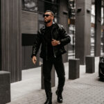 Spodnie męskie OLAVOGA DEMAN czarne