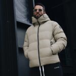 Kurtka męska OLAVOGA SPARKNOING khaki