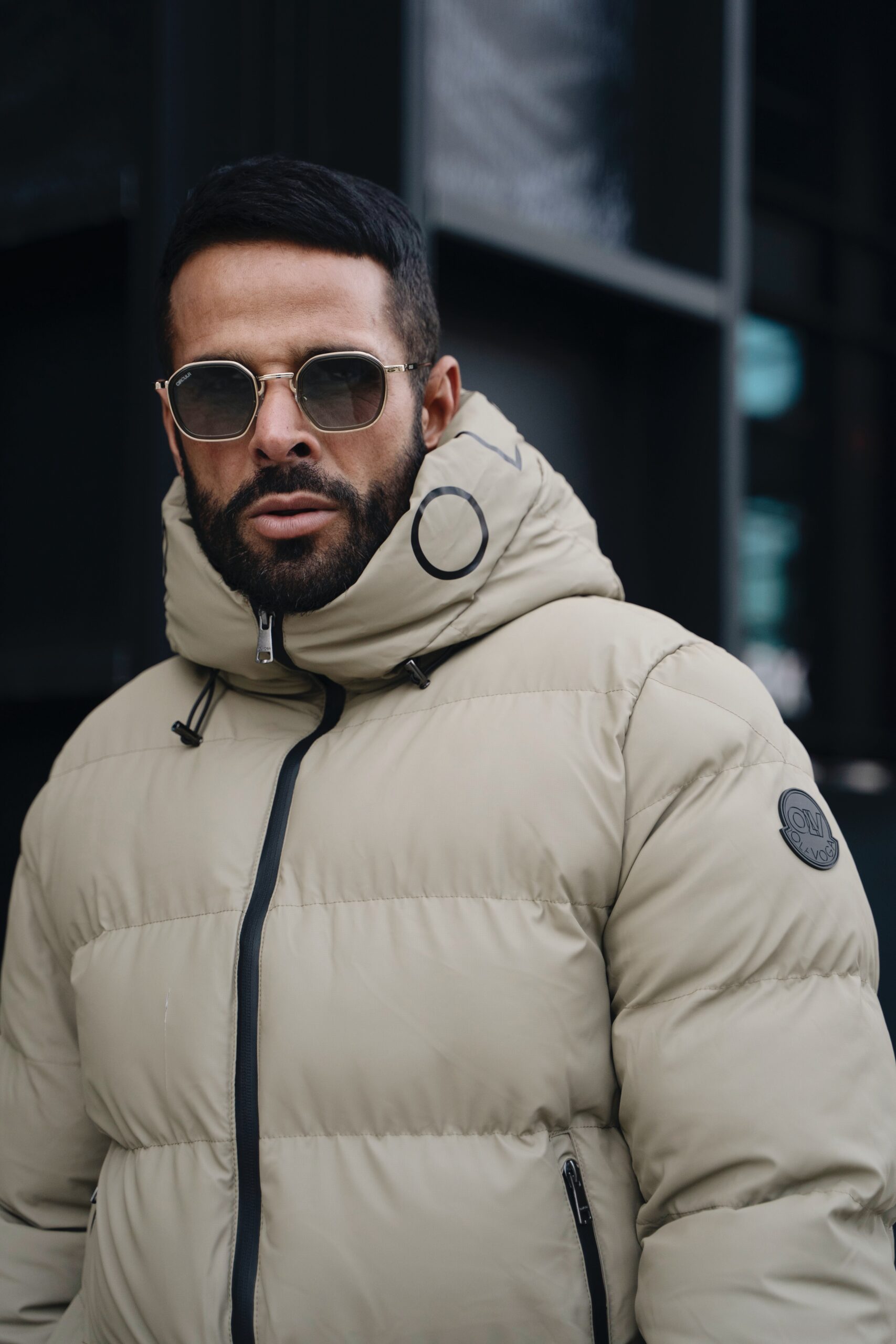 Kurtka męska OLAVOGA SPARKNOING khaki