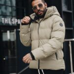 Kurtka męska OLAVOGA SPARKNOING khaki