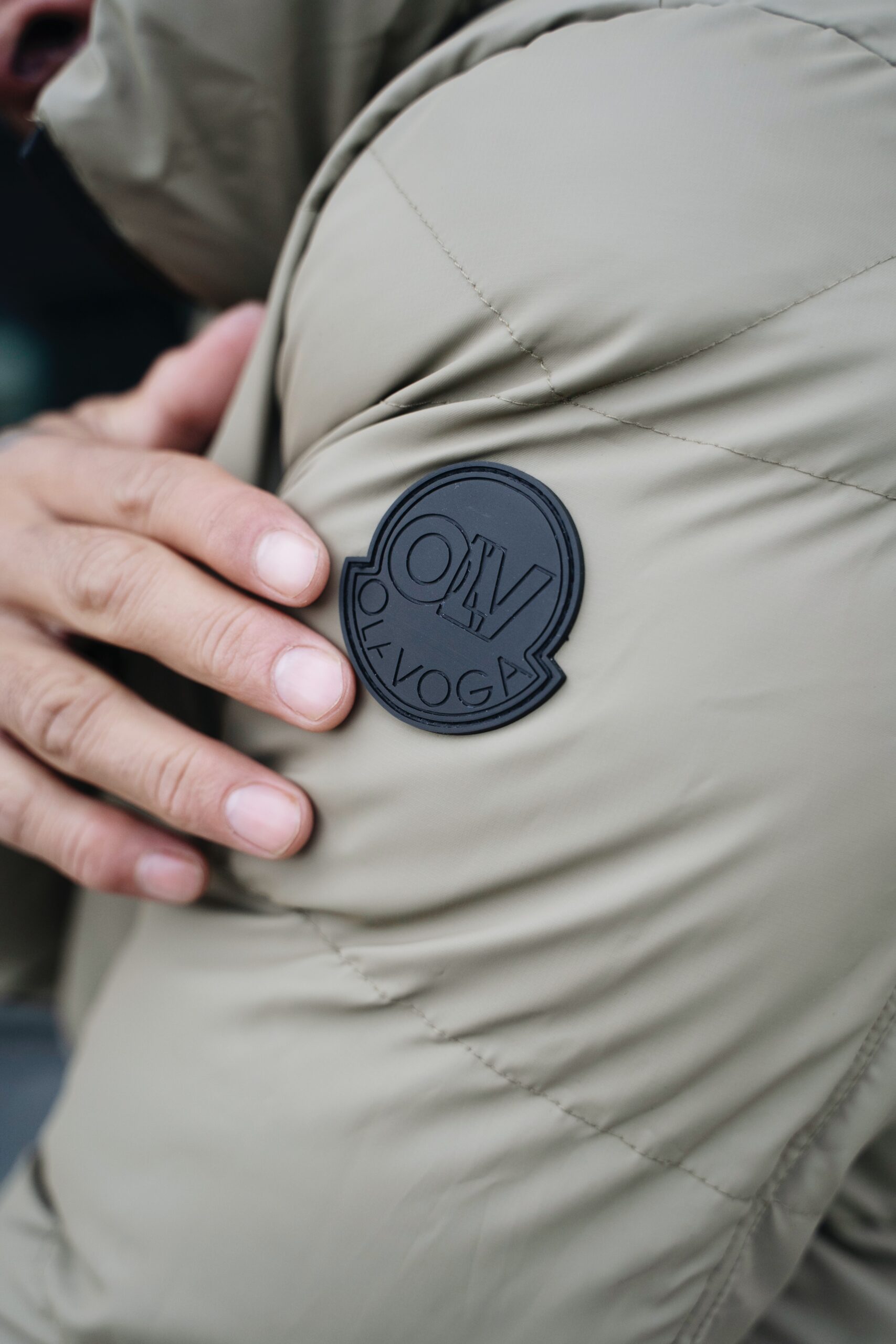 Kurtka męska OLAVOGA SPARKNOING khaki