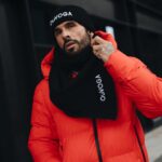 Kurtka męska OLAVOGA SPARKNOING czerwona