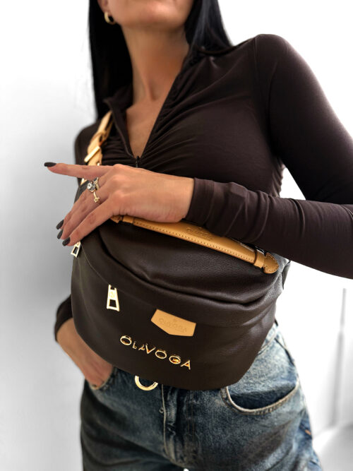 Nerka damska OLAVOGA NIKI brązowa