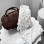 Rękawiczki damskie OLAVOGA DENIA ecru