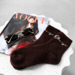 Skarpetki damskie OLAVOGA JU ZO brązowe