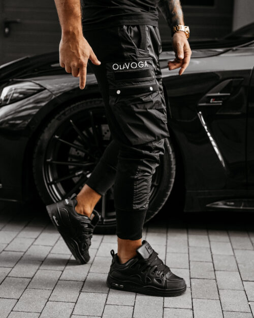 Spodnie męskie OLAVOGA RIDER czarne
