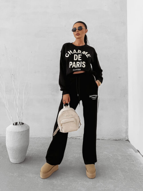 Spodnie damskie OLAVOGA UNIQUE czarne