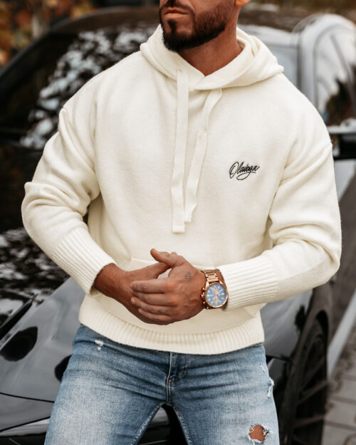 Sweter męski OLAVOGA FOLNEL ecru