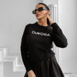 Sweter damski OLAVOGA ZAIO czarny