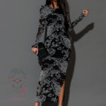 Sukienka z siatki MC Arctic czarna