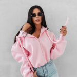 Bluza damska OLAVOGA FEELINGS różowa