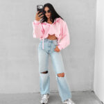 Bluza damska OLAVOGA FEELINGS różowa