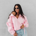 Bluza damska OLAVOGA FEELINGS różowa