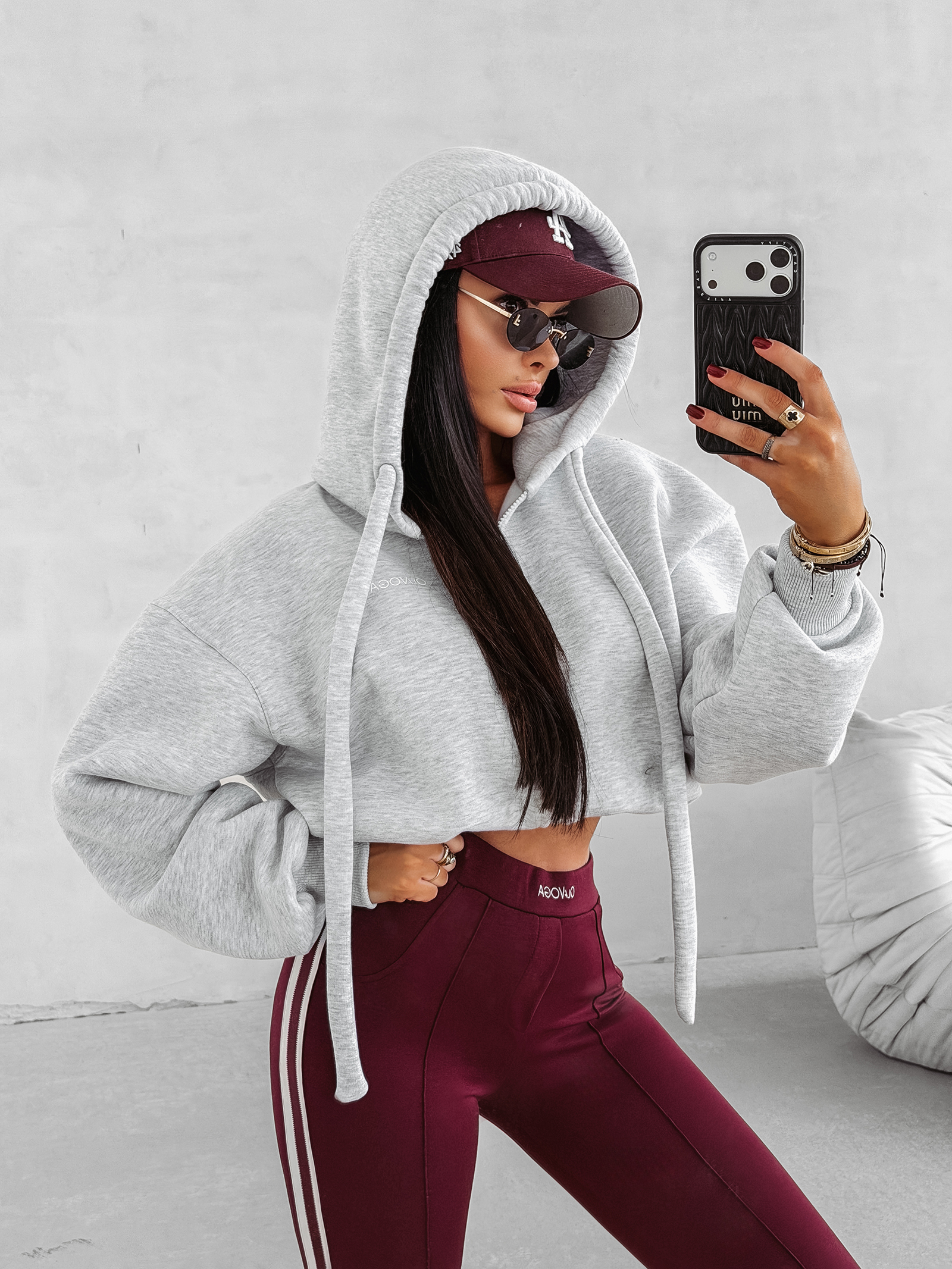 Bluza damska OLAVOGA FEELINGS szara