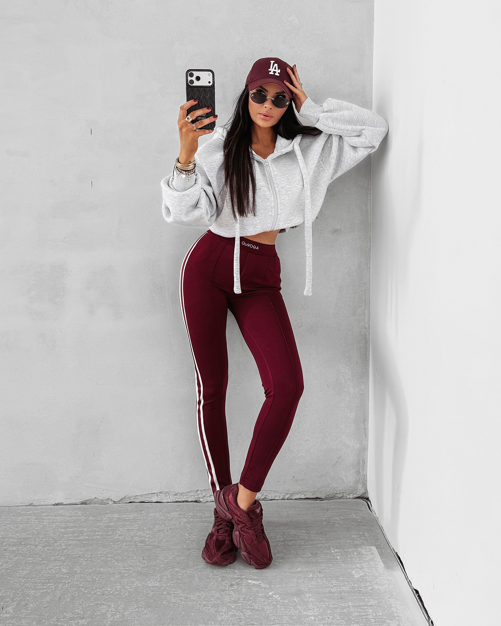 Bluza damska OLAVOGA FEELINGS szara