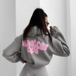 Bluza damska OLAVOGA FROST LAYER szara