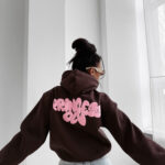 Bluza damska OLAVOGA FROST LAYER brązowa