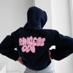 Bluza damska OLAVOGA FROST LAYER granatowa