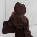 Bluza damska OLAVOGA LINOS brązowa