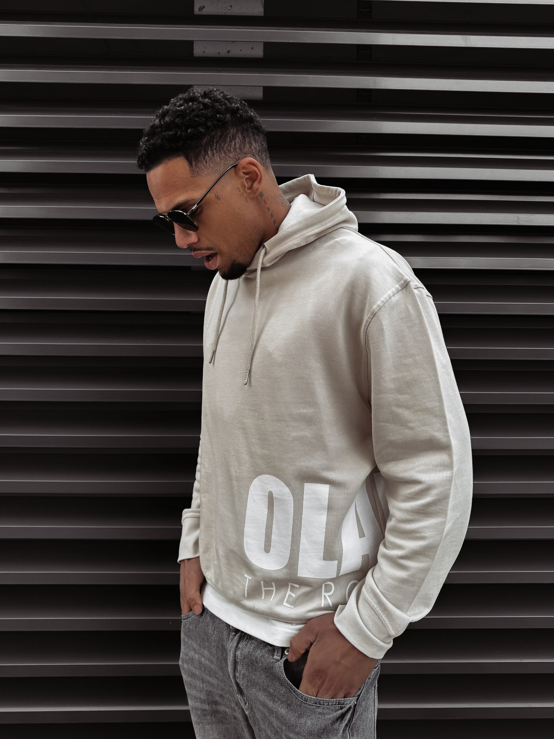 Bluza męska OLAVOGA PULSE beżowa