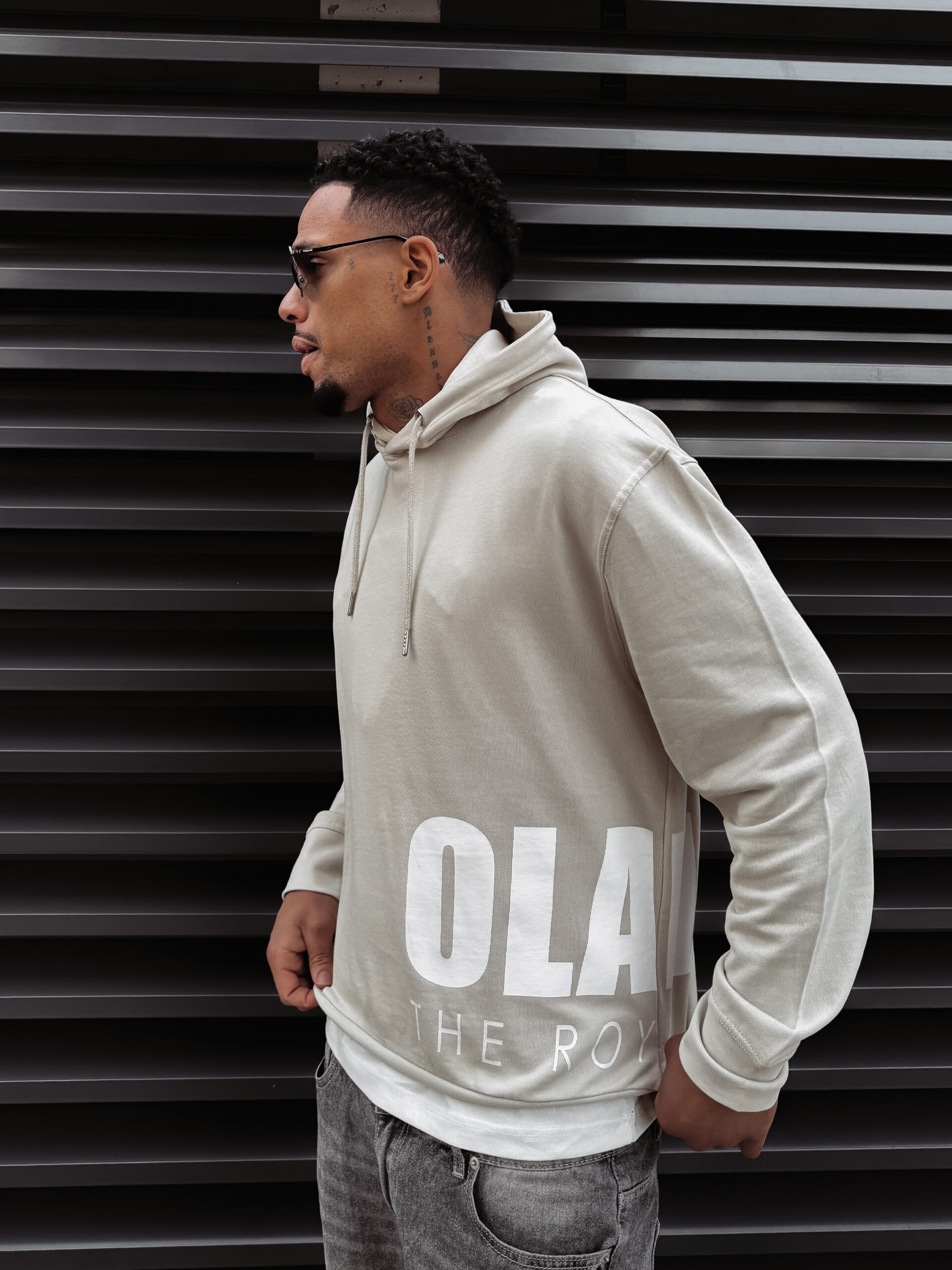 Bluza męska OLAVOGA PULSE beżowa