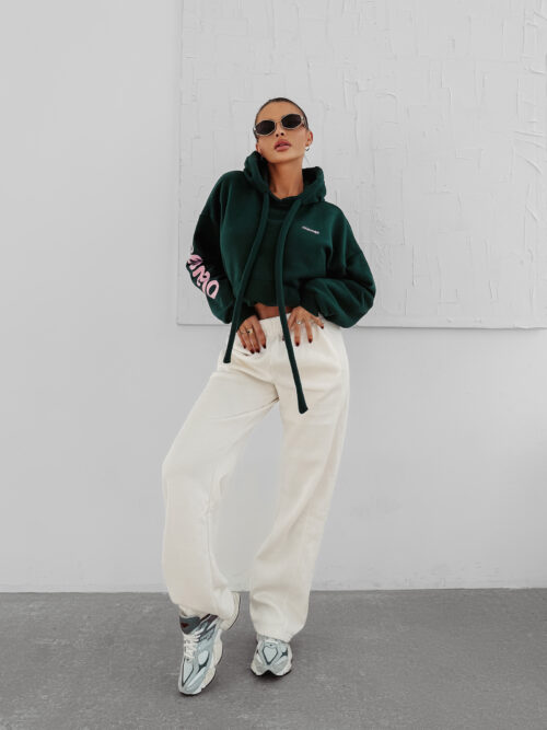 Bluza damska OLAVOGA PURE COMFORT ciemna zieleń