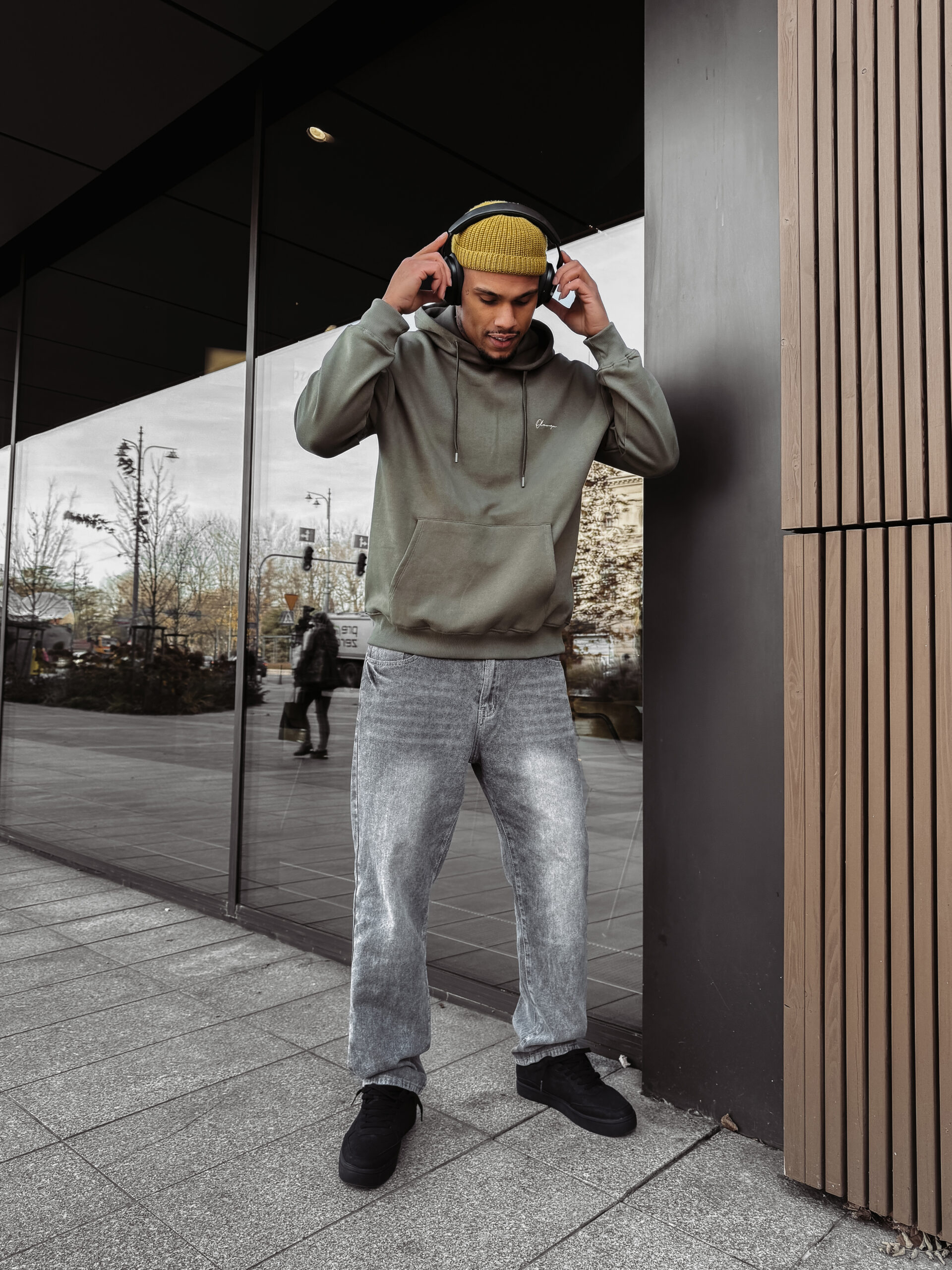 Bluza męska OLAVOGA TAZON khaki Bluza męska OLAVOGA TAZON khaki