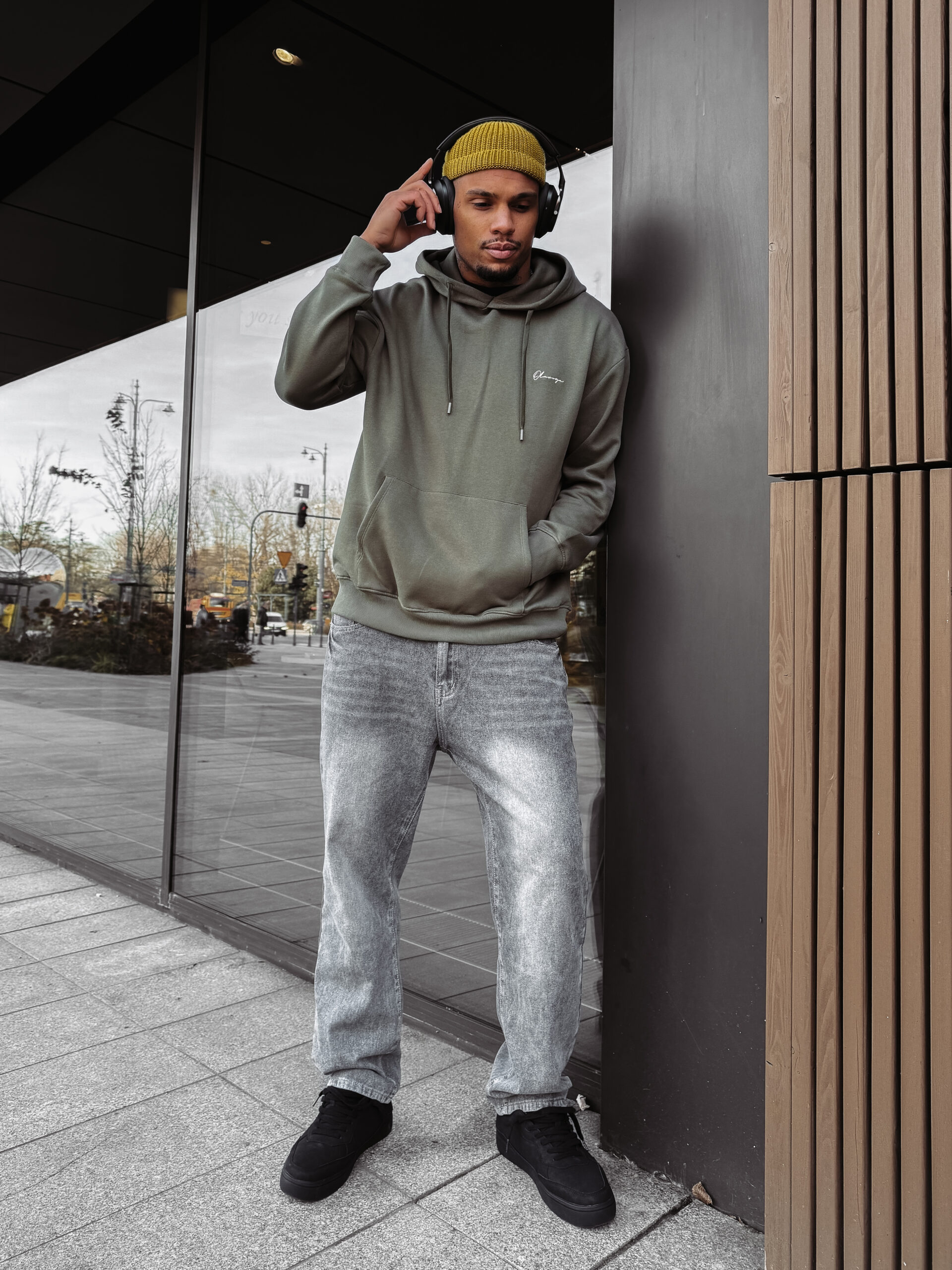 Bluza męska OLAVOGA TAZON khaki Bluza męska OLAVOGA TAZON khaki