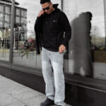 Bluza męska OLAVOGA TAZON czarna