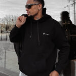 Bluza męska OLAVOGA TAZON czarna