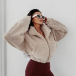 Bluza damska OLAVOGA TEDI beżowa