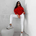 Bluza damska OLAVOGA VINTA czerwona