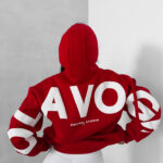 Bluza damska OLAVOGA VINTA czerwona