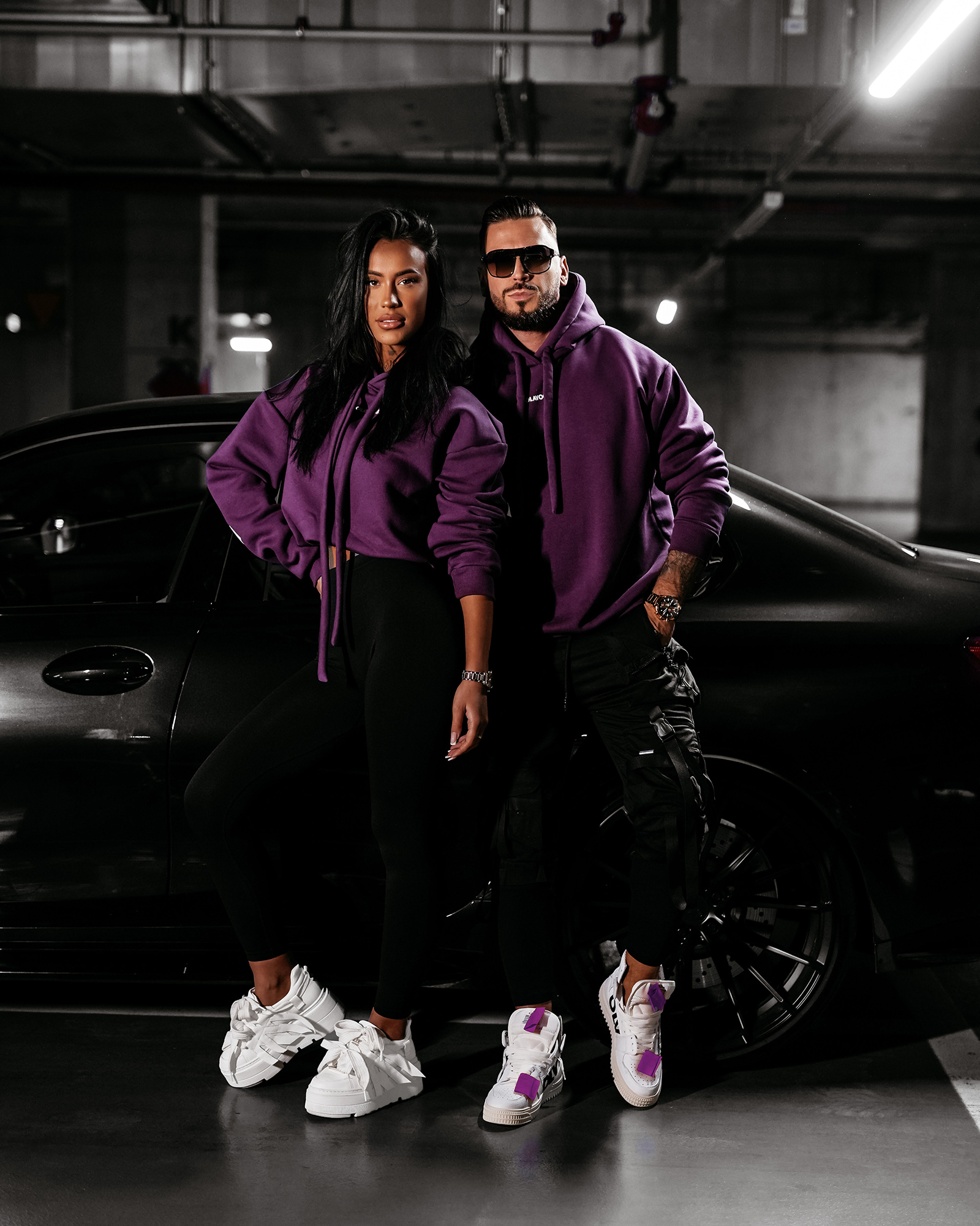 Bluza damska OLAVOGA VINTA fioletowa Bluza damska OLAVOGA VINTA fioletowa