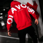 Bluza męska OLAVOGA VINTA czerwona