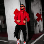 Bluza męska OLAVOGA VINTA czerwona