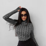 Bluzka damska OLAVOGA COREFIELD czarna