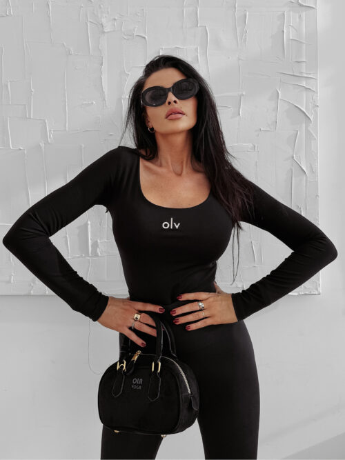 Bluzka damska OLAVOGA HAZZY czarna