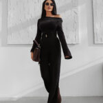 Bluzka damska OLAVOGA LOTUS czarna